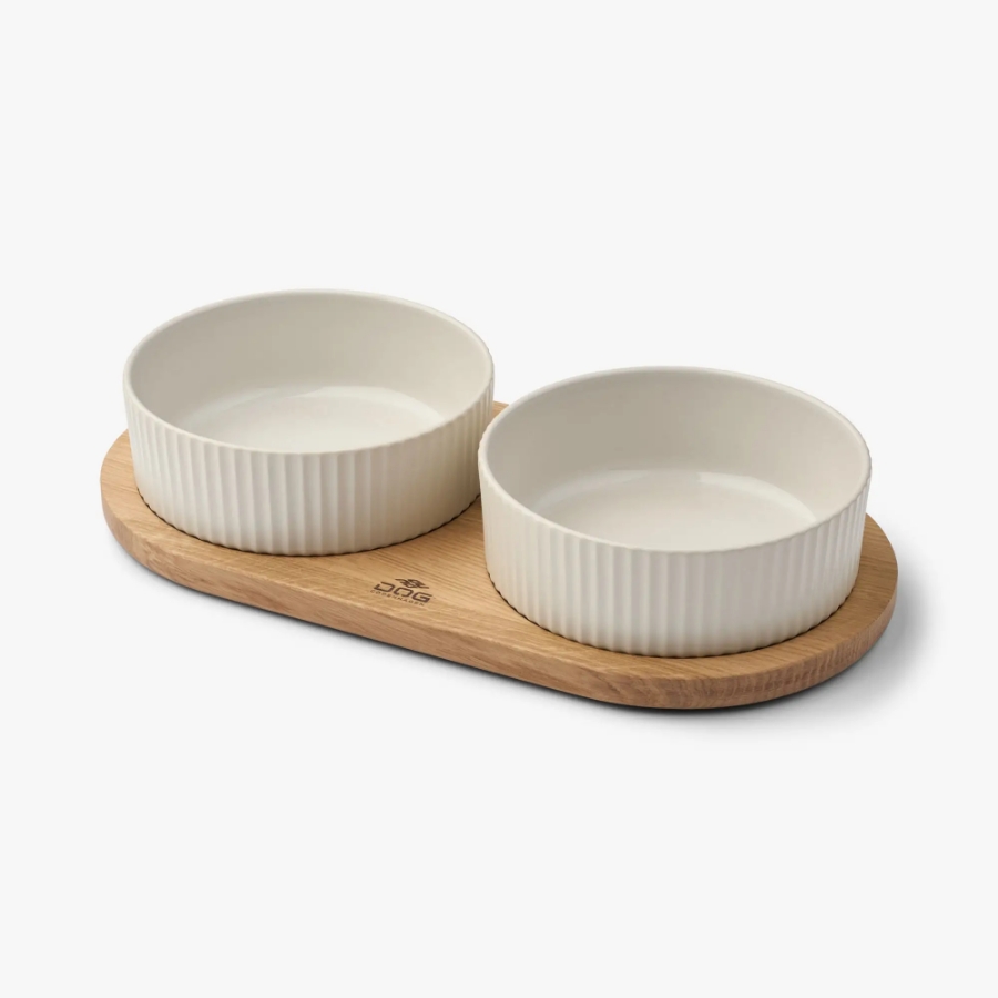 DOG Copenhagen（ドッグコペンハーゲン）のKronborg Food Bar（クロンボーフードバー）の商品写真（オフホワイト・オーク）