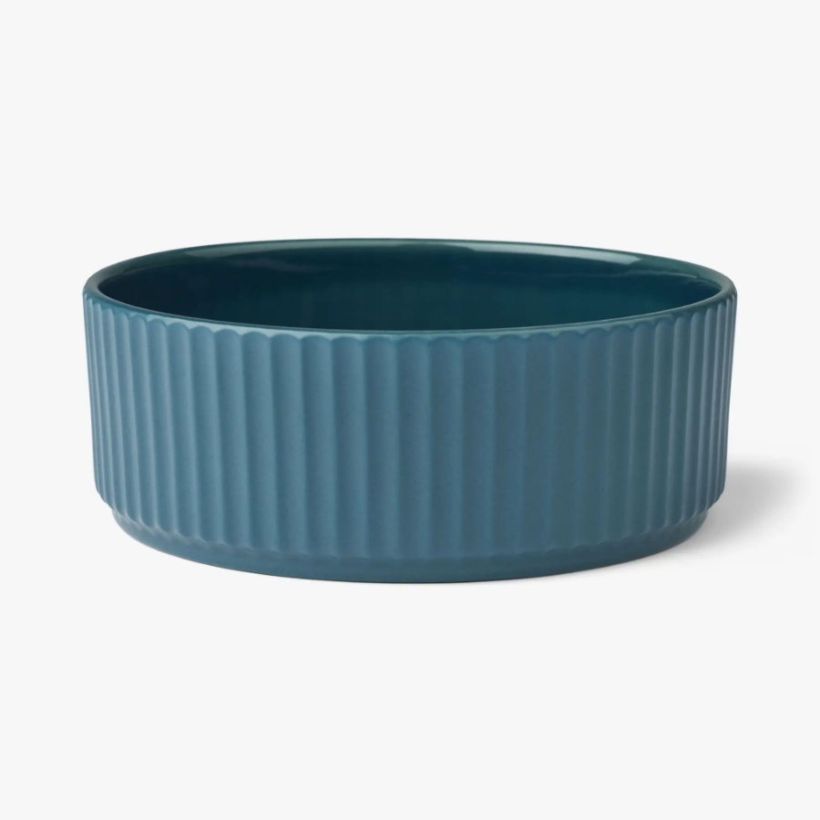 DOG Copenhagen（ドッグコペンハーゲン）のKronborg Bowl（クロンボーボウル）の商品写真（ペトロールブルー）