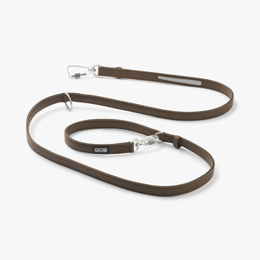 DOG Copenhagen（ドッグコペンハーゲン）のUrban Classic™ Leash（アーバンクラシックリーシュ）の商品写真（モカ）